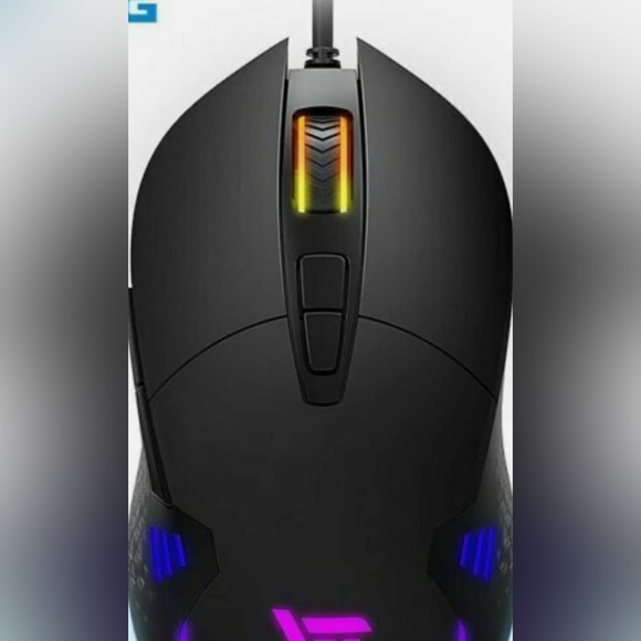 Victsing RGB Gaming Computer Mouse, Model: VTPC311A, Wired, Programmable, Black - Picture 2 of 10